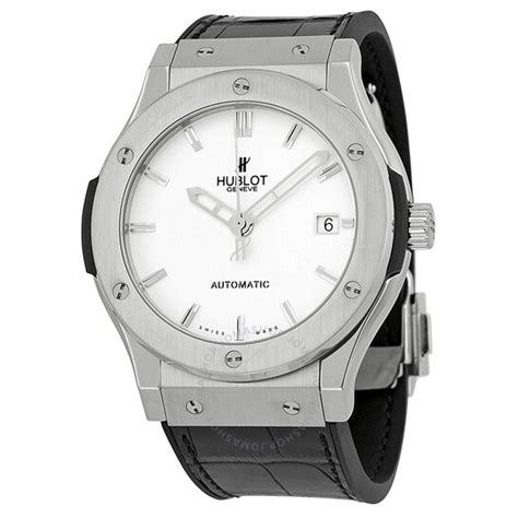 hublot classic fusion silver|Hublot classic fusion price.